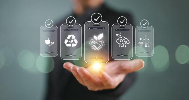 绿色能源可持续概念：环境、社会和治理图片下载