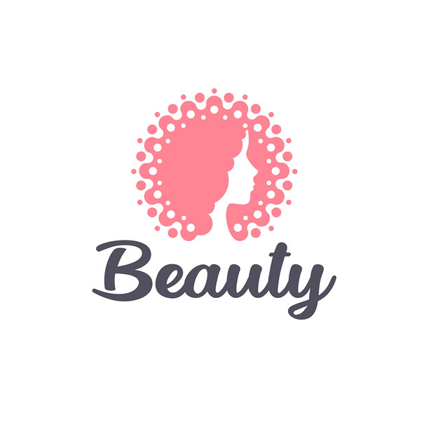 美容院、发廊、化妆品的矢量设计模板图片下载