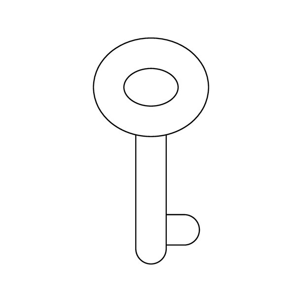 简单的钥匙图标图片下载