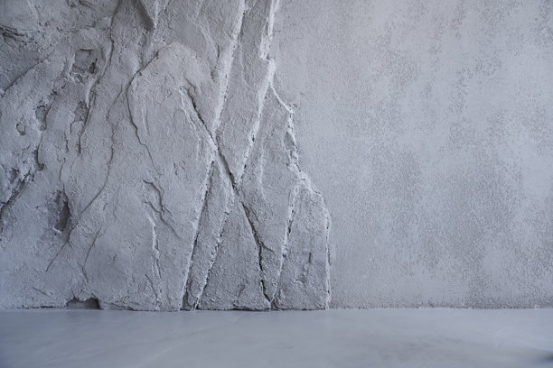 纹理丰富的旧水泥或石材。灰色天然石墙背景，留有空白可供复制。混凝土纹理作为恐怖和万圣节概念。图片下载