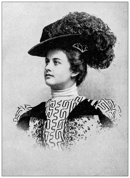 古董图片：女演员凯瑟琳·布拉德古德图片下载