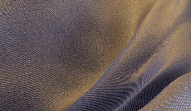 织物纹理，抽象背景，简单波浪状丝绸纹理，织物纹理，俯视图，深色波浪状丝绸面料，优雅光滑，横幅背景，3D渲染图片下载