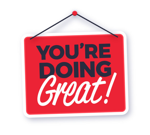 你做得很好，悬挂的商业标志图片下载