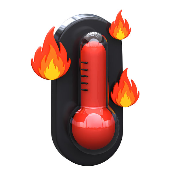 3D高温图标图片下载