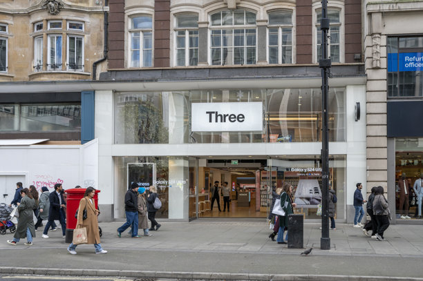 Three UK伦敦电信公司图片下载