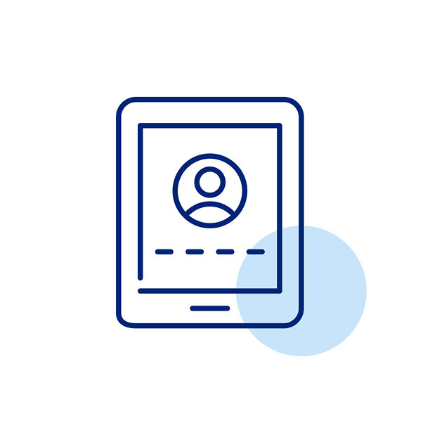 电子平板电脑上带密码输入框的用户帐户访问权限矢量图标图片下载