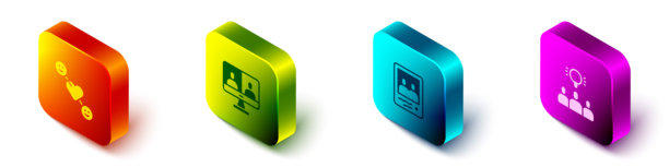 2.5D人际关系相关素材，包含视频聊天、家庭照片和项目团队图片下载