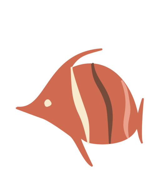 动物海洋插图贴纸印章图片下载