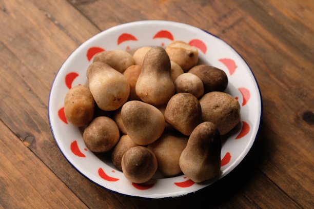 Volvariella volvacea是一种可食用蘑菇。草菇。Jamur merang。亚洲美食。图片下载