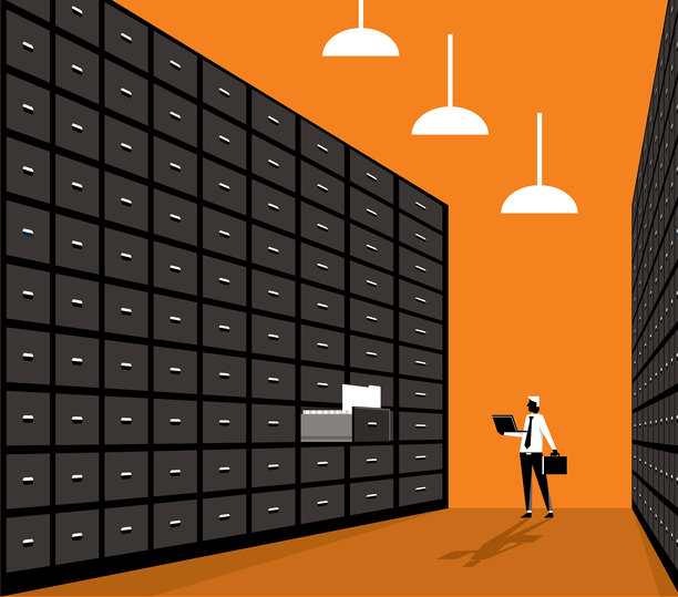 大数据—商务人士图片下载