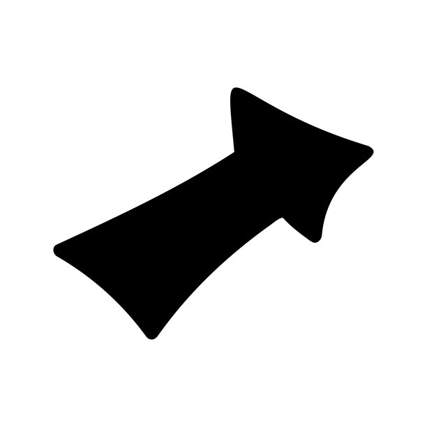 手绘涂鸦箭头轮廓用于商业信息图表图片下载