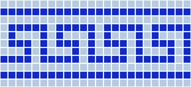 古希腊风格的蓝色几何装饰，方形游泳池矢量无缝图案，地板或墙面装饰图片下载