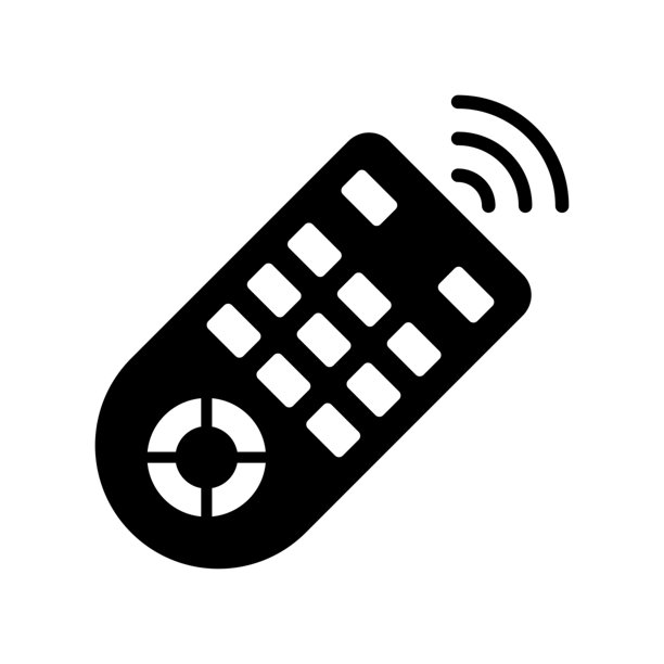 简洁干净的监视器图标矢量设计模板图片下载