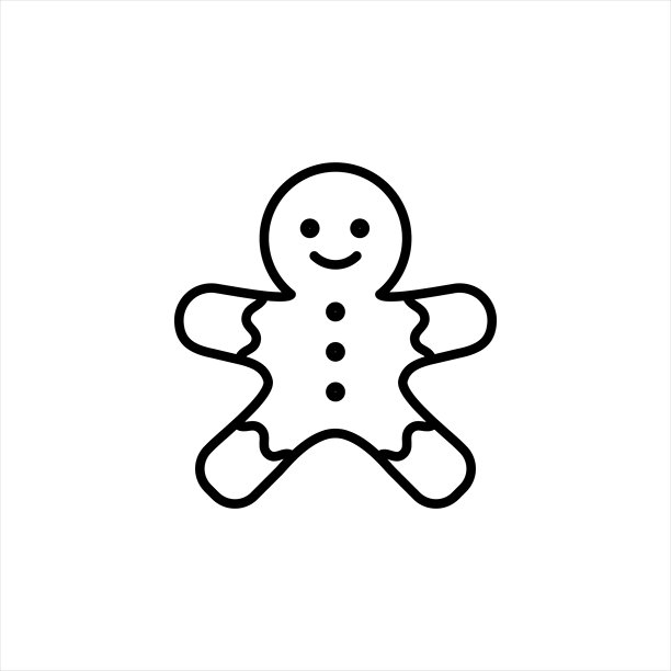 姜饼人图标图片下载