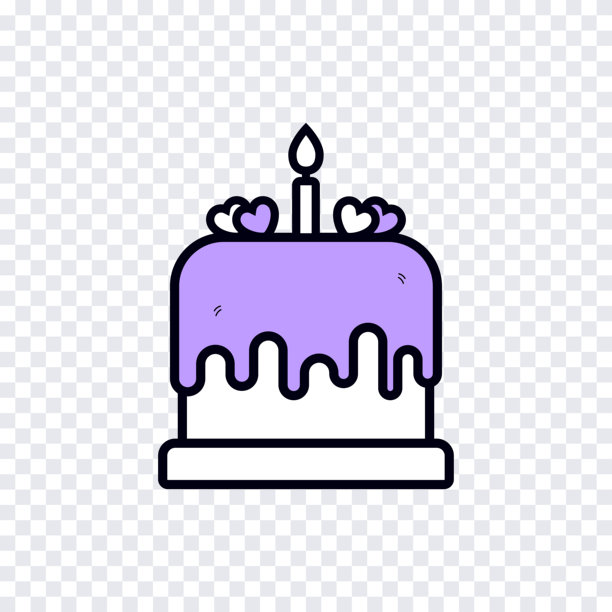 生日蛋糕或派对蛋糕，节庆活动概念。图片下载