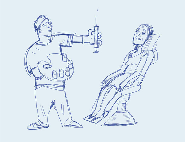 整形医生和女人图片下载