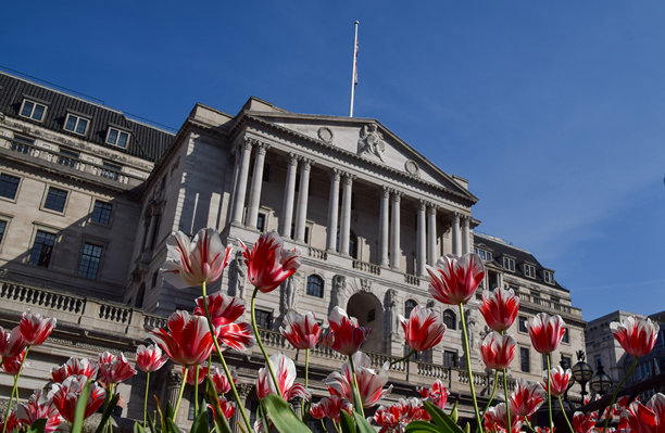 英格兰银行外观，伦敦，英国图片下载