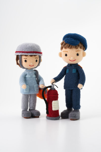 手工编织玩具。灾害预防、救生图片下载