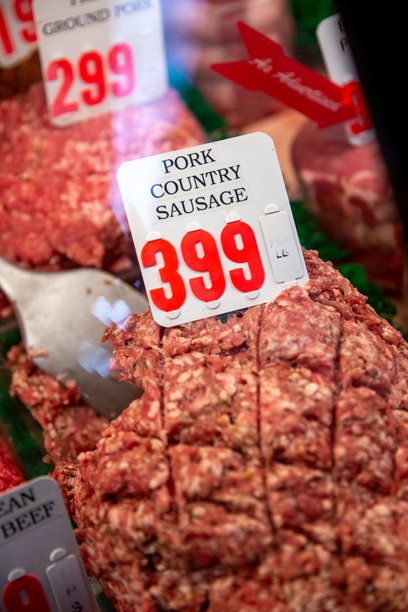 猪肉乡村香肠图片下载