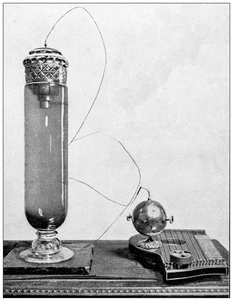 古董图片：约翰·恩斯特·沃雷尔·基利，欺诈者的发明和实验图片下载