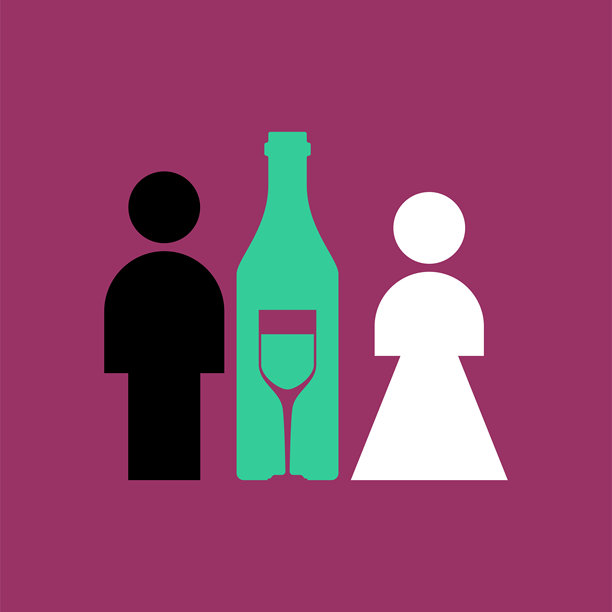 酗酒者家庭，夫妻喝酒，社会问题，酒精中毒图片下载