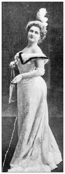 古董图像：表演，爱丽丝·约翰逊图片下载