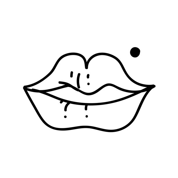 女性美容面部整形手术唇部填充剂图片下载