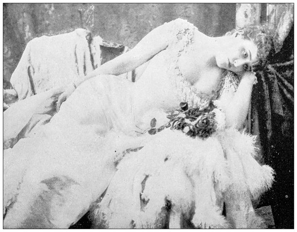 古董图像：表演，凯瑟琳·露西尔·福特图片下载