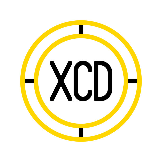 东加勒比元货币图标。现代色彩轮廓风格的金融硬币符号。可编辑的线条插图。图片下载