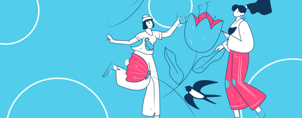 24节气：立春、雨水、惊蛰、春风、清明节、谷雨，平面角色矢量概念操作手绘插图图片下载