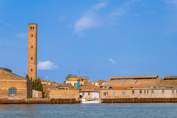 意大利威尼斯美丽的运河街道图片下载