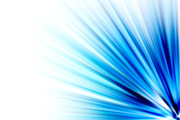 抽象的蓝色背景，带有一些流畅的线条。图片下载