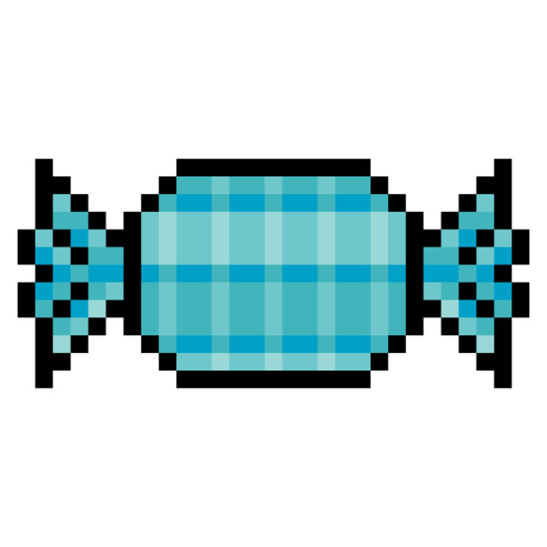 像素艺术风格的糖果图片下载