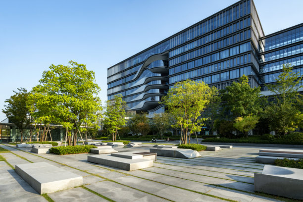 中国杭州的数字工业园区图片下载