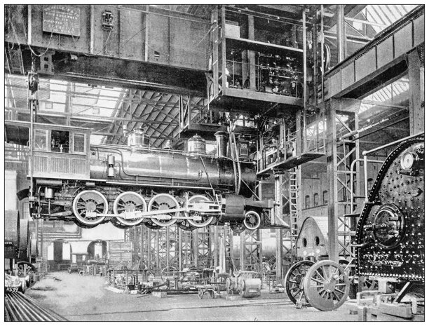 美国历史地标：机车制造图片下载