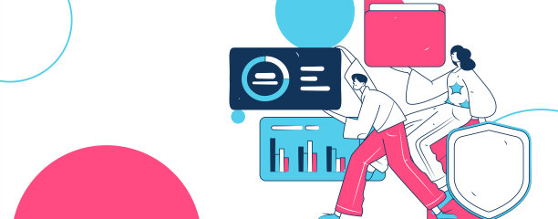 平面矢量插图展示商务人士在工作场景中操作图片下载