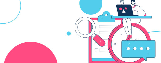 平面矢量插图展示商务人士在工作场景中操作图片下载