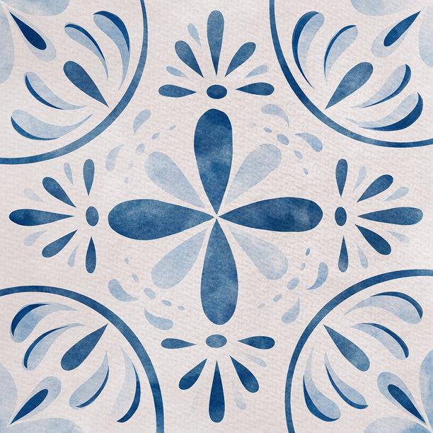 水彩手绘优雅插图图片下载