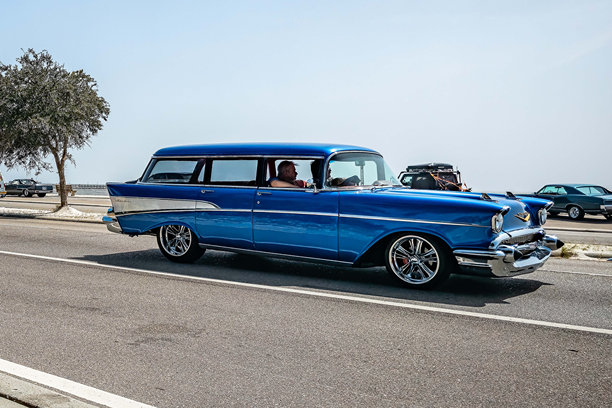 1957年雪佛兰Bel Air旅行车图片下载