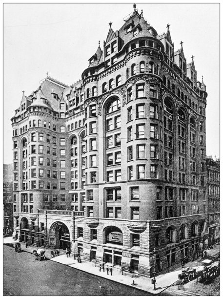 美国历史与地标：妇女圣殿，WCTU，芝加哥图片下载