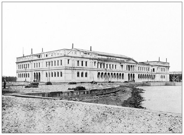 美国历史地标：芝加哥世博会女性部门及建筑图片下载