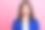 近距离照片惊讶漂亮的女士穿着蓝色时髦的黑色星期五西装低价空空间孤立在粉红色的背景图片下载