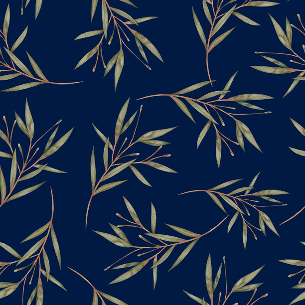 夹竹桃花水彩无缝图案，适用于女性和女孩服装设计、面料和纺织品。手绘植物插图。时尚印刷、剪贴簿和包装纸的花卉设计。图片下载