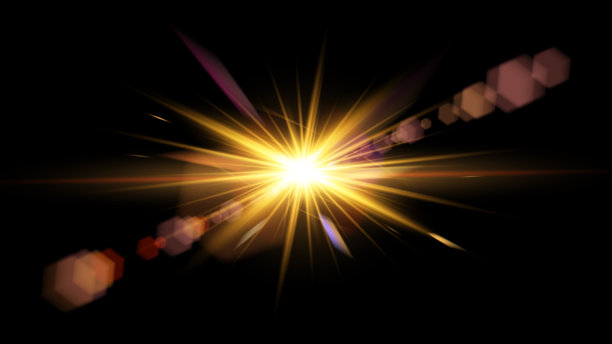 矢量透明阳光特殊镜头光晕效果免版税矢量素材图片下载