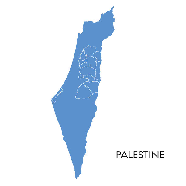 巴勒斯坦地图图片下载