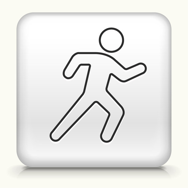 奔跑的男人的象征图片下载