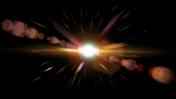 矢量透明阳光特殊镜头光晕效果免版税矢量素材图片下载