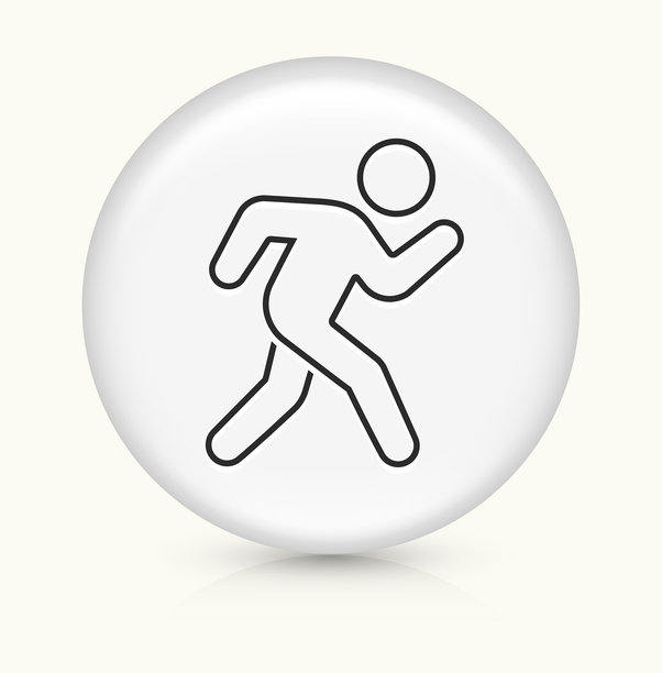 奔跑的男人的象征图片下载