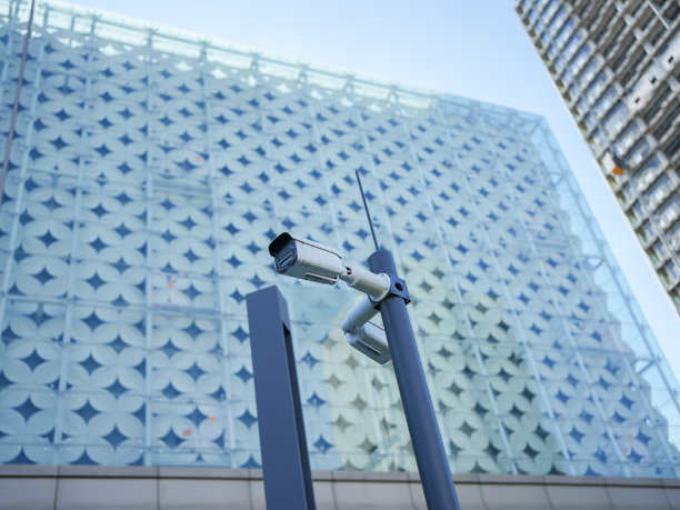 无处不在的城市人脸识别监控系统图片下载