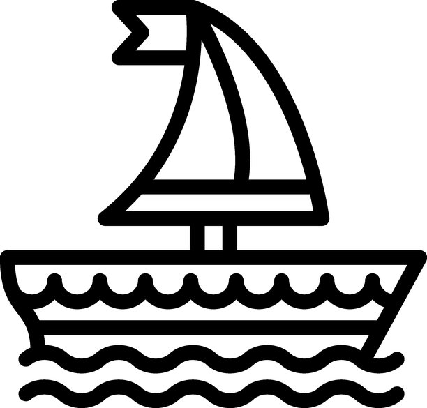 感染帆船矢量设计图标风格图片下载